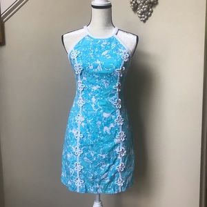Lily Pulitzer dress, Shorley Blue, size 2,